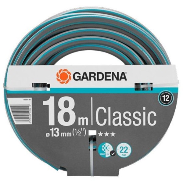 Поливочный шланг Gardena Classic 18001-20.000.00 (13 мм, 1/2", 18 м)