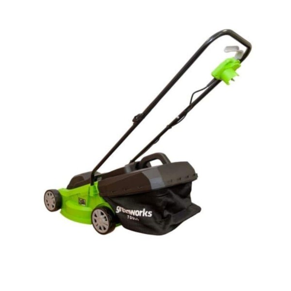 Газонокосилка Greenworks GLM1232 2502207, 1200 Вт, 33 см