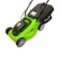 Газонокосилка Greenworks GLM1232 2502207, 1200 Вт, 33 см