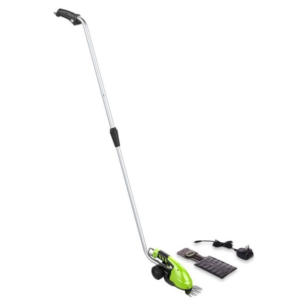 Аккумуляторные садовые ножницы-кусторез с удлиненной ручкой Greenworks G3.6GS 1600207