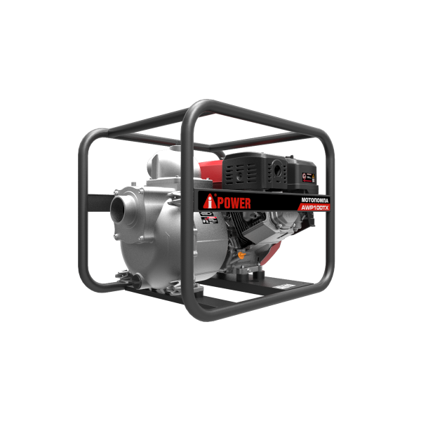 Бензиновая мотопомпа для сильнозагрязненной воды A-iPower AWP100TX
