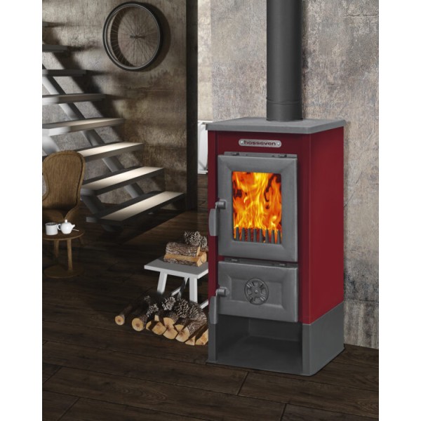 Печь-камин Hosseven 9008 Maxi Antracite