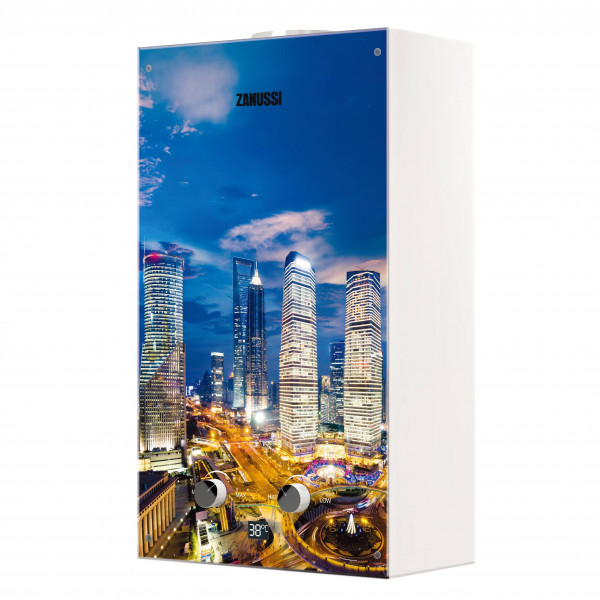 Газовый проточный водонагреватель Zanussi GWH 10 Fonte Glass Metropoli