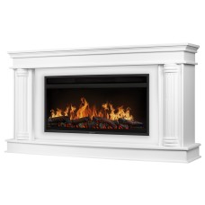 Каминокомплект: Очаг Electrolux EFP/P-3620LS, портал Olympia 42/40/36, белый