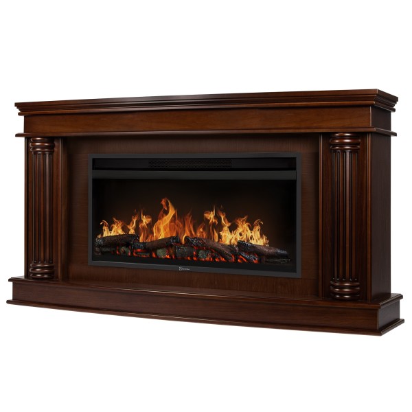 Каминокомплект: Очаг Electrolux EFP/P-3620LS, портал Olympia 42/40/36, канадский дуб