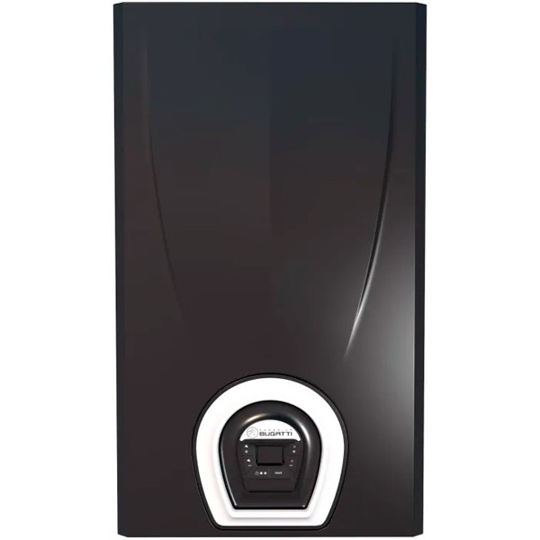 Котел газовый настенный Federica Bugatti 12 VARME BLACK 2-х конт. с дисп. c WI-FI  (латунная)