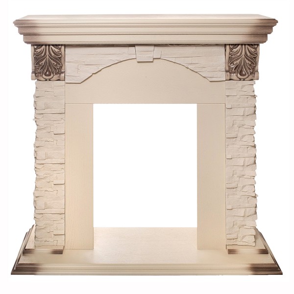 Портал каминный из МДФ RealFlame Dublin Lux под очаги (Majestic, Fobos, Eugene, 3D Olympic, 3D Oregan)