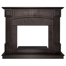 Портал каминный из МДФ RealFlame Carolina 25,5 DN темный орех