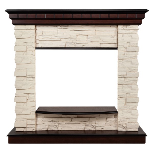 Портал каминный из МДФ RealFlame Elford 25 AO античный дуб, под очаг RealFlame Firefield 25 S IR