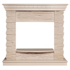 Портал каминный из МДФ RealFlame Elford 25 белый дуб, под очаг RealFlame Firefield 25 S IR