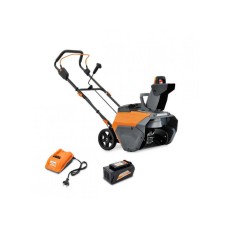 Аккумуляторный снегоуборщик Villartec WA 4051 Set5 АКБ AM405 + ЗУ AC402